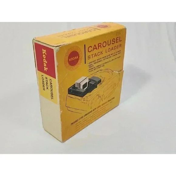 Kodak Carousel Stack Loader Model‎ B40 Slide Tray Vintage in Box w/Instructions - Picture 7 of 16